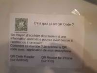 Note explicative sur l'usage des QR Codes